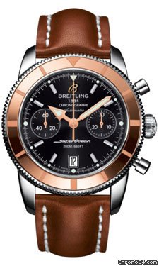 Breitling U2337012/BB81-leather-gold-tang Watches Watch