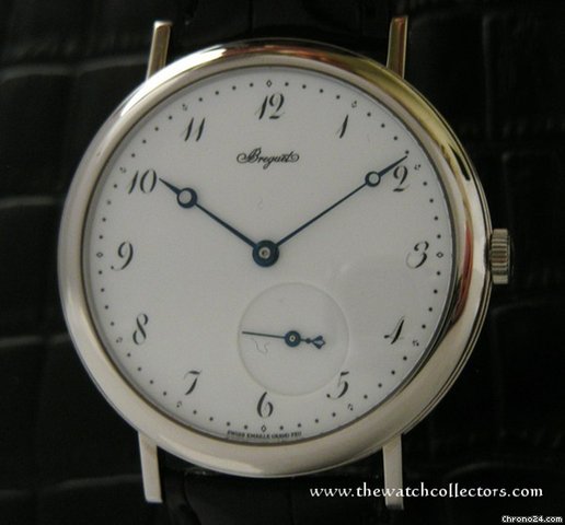 Breguet Classic White Gold Enamal Dial Grand Feu "Ref.5140 BB/12/9W6 . Full Set 2011 WATCHES 2