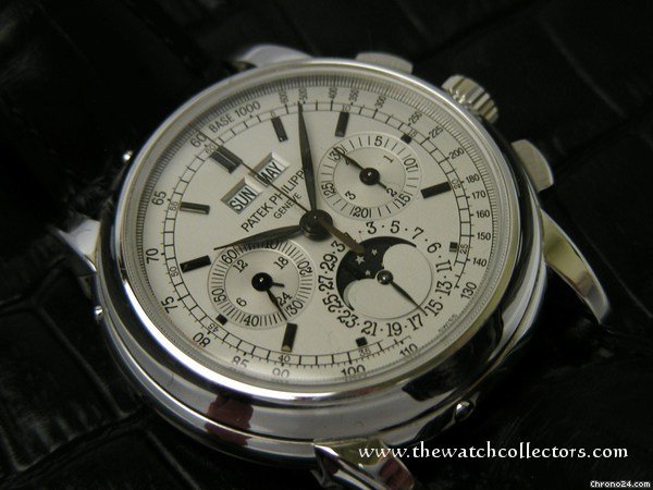 replica Patek Philippe Fine & Rare Chronograph Perpetual Calendar "Ref. 5970 G" Full Set WATCHES 1