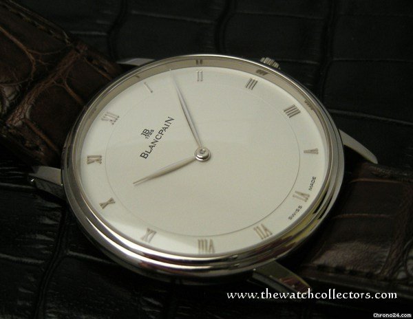 replica Blancpain Classic Villereret Jumbo Big Size 40 mm White Gold "Full Set" 2005 WATCHES 1