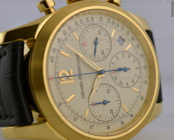 replica Girard Perregaux Ferrari Chronograph White Dial F1-2000 WATCHES 1