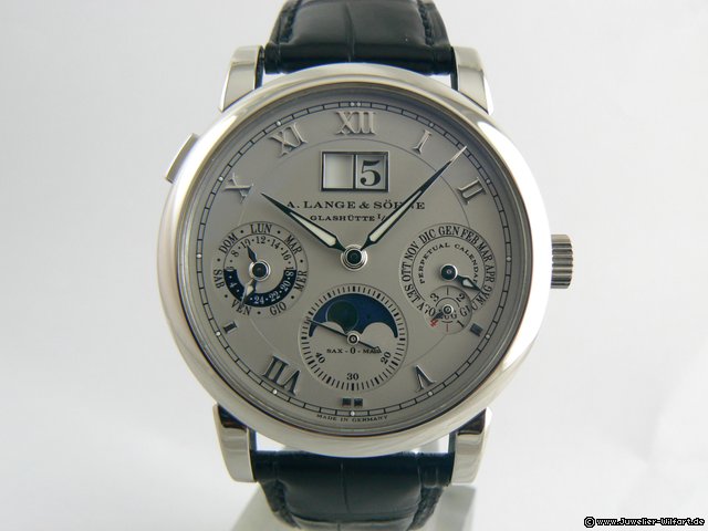 A. Lange & Sohne PERPETUAL EWIGER KALENDER PLATINUM WATCHES 2