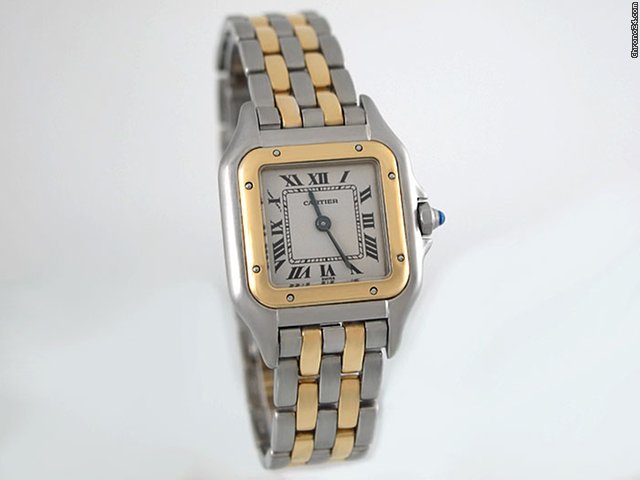 Cartier "Panthere" - Stahl/18K Gelbgold- 2 Rand- Quarz- von 1997 WATCHES 2