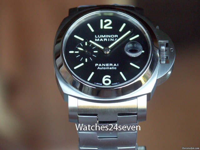 Panerai PAM 299 Luminor Marina on Bracelet: Retail WATCHES 2