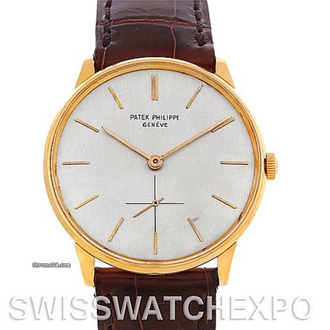 Patek Philippe Calatrava Vintage 18k Yellow Gold 2573/2 Watch WATCHES 2