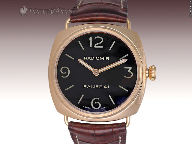 Panerai PAM 231 I - Radiomir Base - 45mm 18k Rose Gold - Boxes/Papers100% Complete - Discontinued Model WATCHES 2