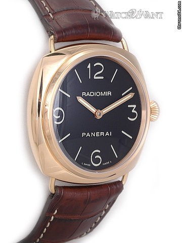replica Panerai PAM 231 I - Radiomir Base - 45mm 18k Rose Gold - Boxes/Papers100% Complete - Discontinued Model WATCHES 1