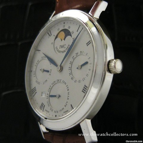 IWC Exceptionnal Romana Platinum Perpetual Calendar "Ref.2050" Full Set WATCHES 2