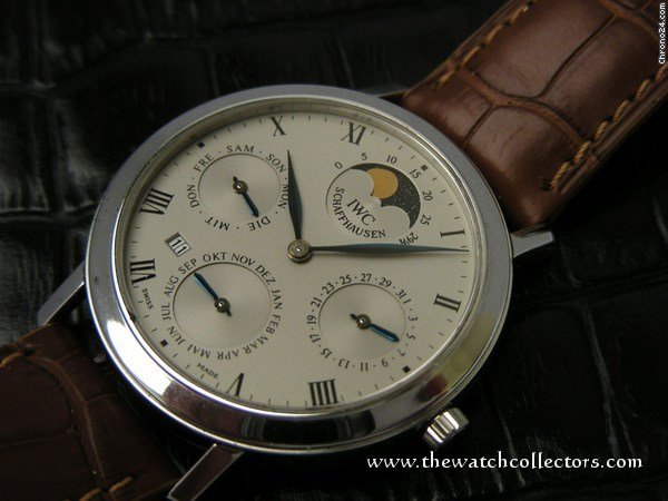 replica IWC Exceptionnal Romana Platinum Perpetual Calendar "Ref.2050" Full Set WATCHES 1