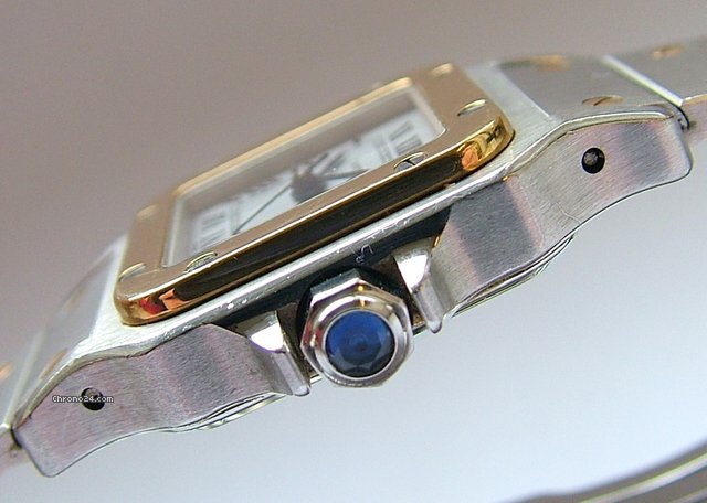 replica Cartier Santos Lady Automatique Stahl-Gold WATCHES 1