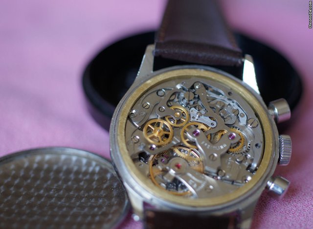 replica Breitling 777 Vintage Chronograph Black WATCHES 1