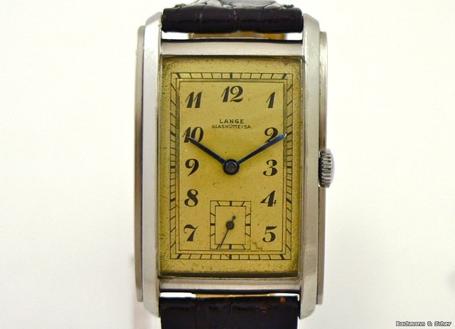 replica A. Lange & Sohne Vintage Gentleman's Watch, Steel, Box, Warranty WATCHES 1 