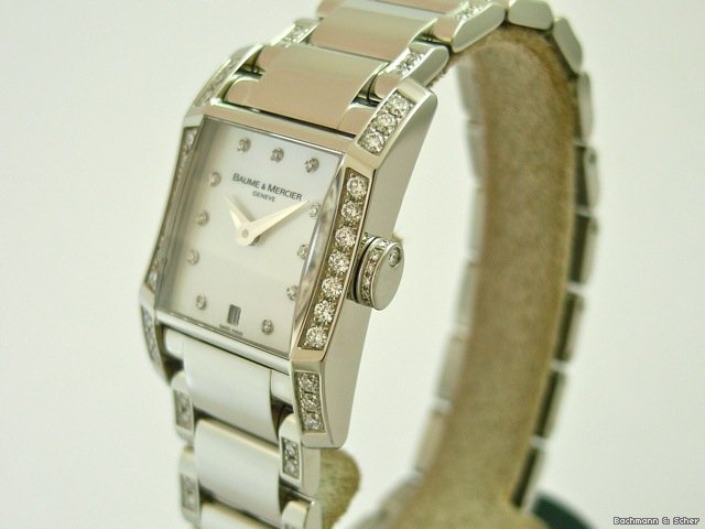 Baume & Mercier DIAMOND, Lady's Diamond Set, Stainless Steel, Unworn WATCHES 2