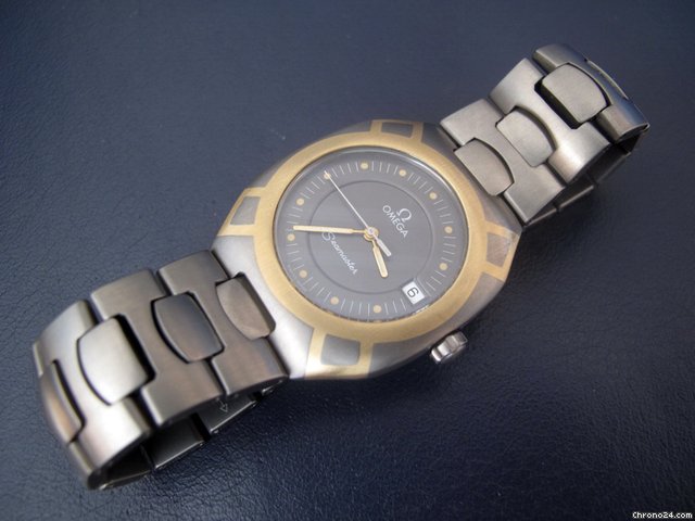 replica Omega Seamaster Herrenuhr Titan/Gold 18 Karat WATCHES 1