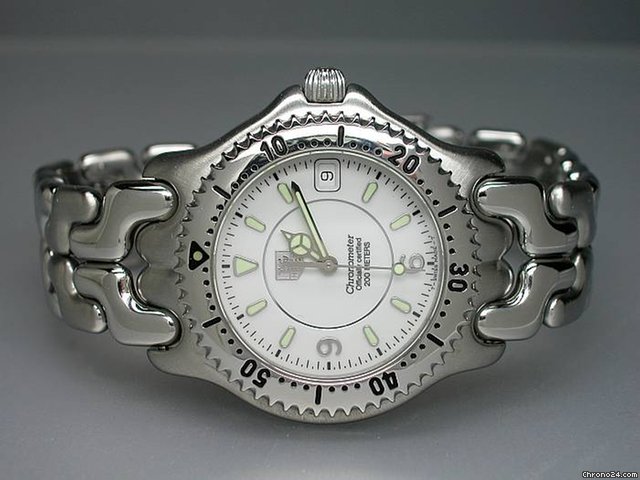 TAG Heuer "Chronometer" MEDIUM/ EDELSTAHL WATCHES 2