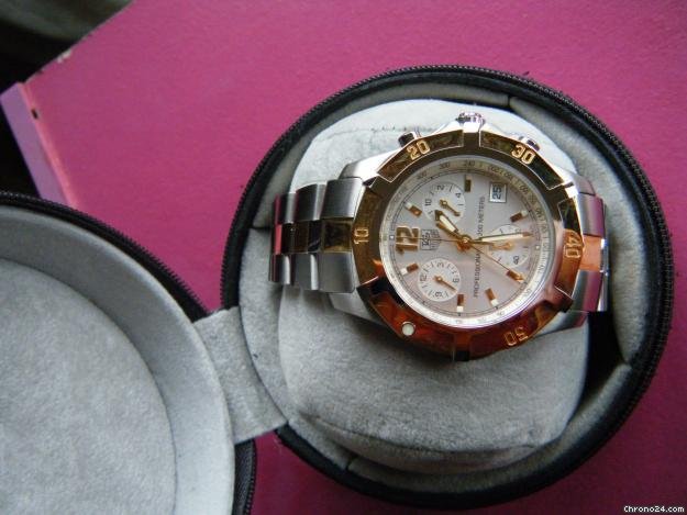 replica TAG Heuer Men's 2000E CHRONO 18K gold/steel/bcl WATCHES 1 