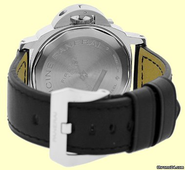 replica Panerai Gent's Stainless Steel 44mm Luminor Base Logo Dial Strapwatch WATCHES 1