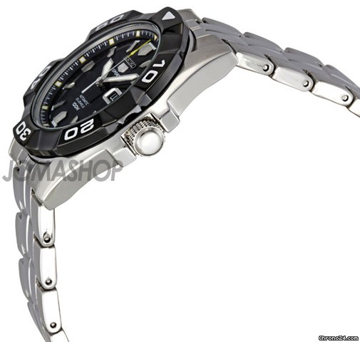 Seiko 5 Automatic Black Dial Mens Watch SNZH91 WATCHES 2