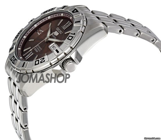 Seiko 5 Sports Brown Dial Automatic Mens Watch SNZH81 WATCHES 2
