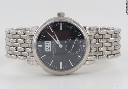 A. Lange & Sohne Sax-O-Mat Wei gold am Wei goldband WATCHES 2