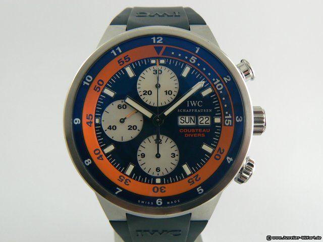 IWC AQUATIMER COUSTEAU LIMITED EDITION CHRONOGRAPH WATCHES 2