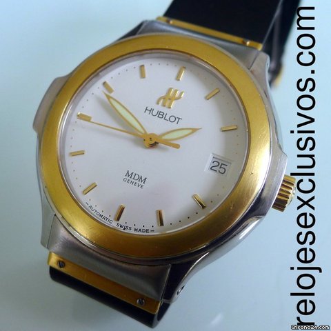 replica Hublot Elegant Auto SS/18k Gold WATCHES 1