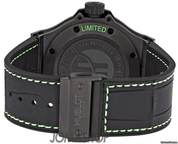 Hublot Big Bang All Black Green Mens Watch Limited Edition of 500 Pieces 322CI11 WATCHES 2