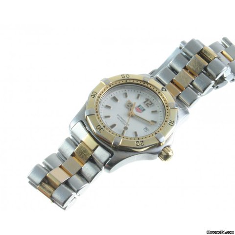TAG Heuer rofessional 2000 Damenuhr Stahl / vergoldet WATCHES 2