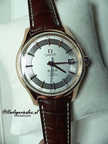 Omega De Ville Hour Vision Date 18krt Red Gold WATCHES 2