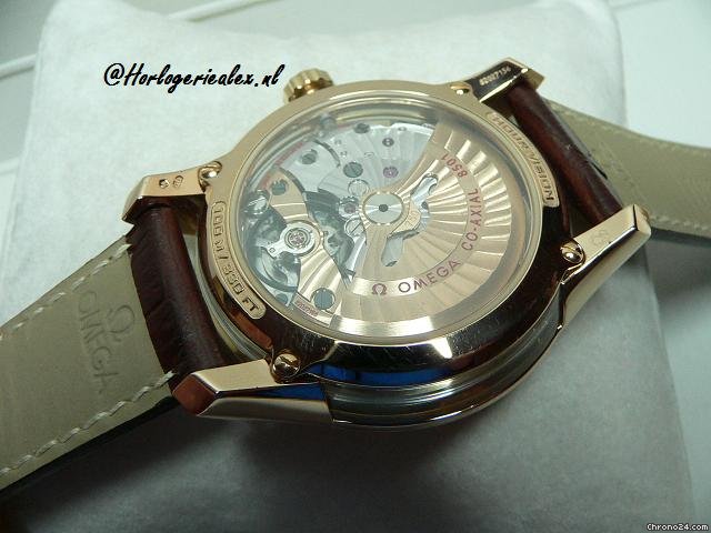replica Omega De Ville Hour Vision Date 18krt Red Gold WATCHES 1