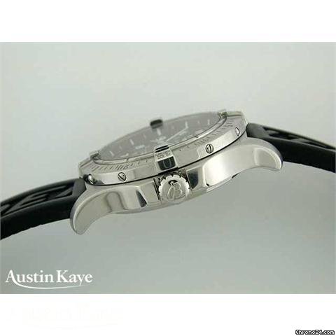 Breitling Colt steel quartz on rubber strap WATCHES 2