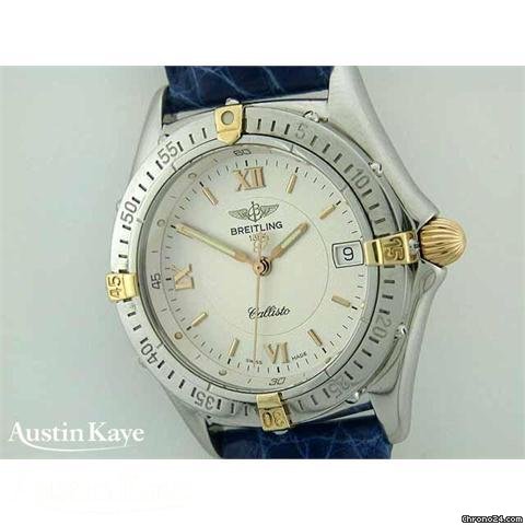 Breitling Callisto Bi-colour quartz on strap WATCHES 2