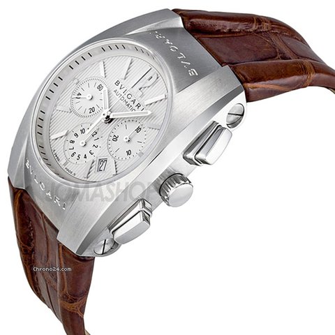 Bulgari Ergon Mens Chronograph Steel Watch EG35C6SLDCH WATCHES 2