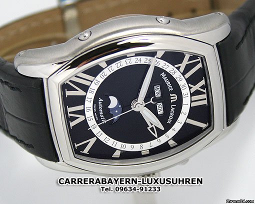 Maurice Lacroix MP Vollkalender Stahl/Leder WATCHES 2