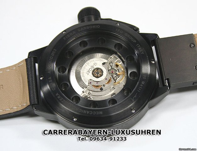 replica U-Boat Classico Lefthookauto Carbon PVD 53mm WATCHES 1