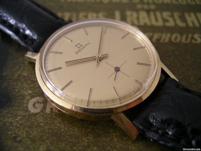 replica Zenith Handaufzug 18 Karat Gold WATCHES 1