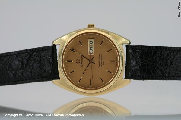 Omega Constellation Chronometer Quartz Day Date WATCHES 2