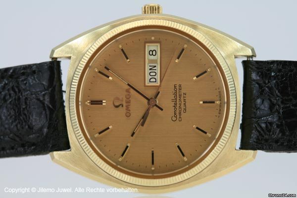 replica Omega Constellation Chronometer Quartz Day Date WATCHES 1