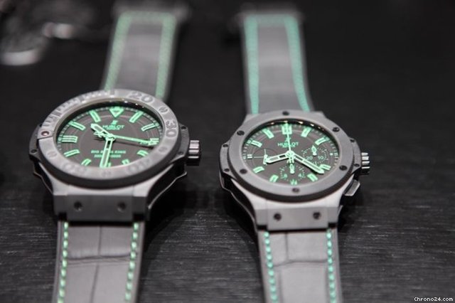 Hublot Big Bang All Black Green - Limited Edition /D.S.R. NEW WATCHES 2