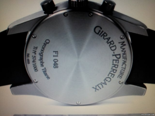 replica Girard Perregaux Titan / Carbon Chonograph/Limitiert-574-1000 WATCHES 1