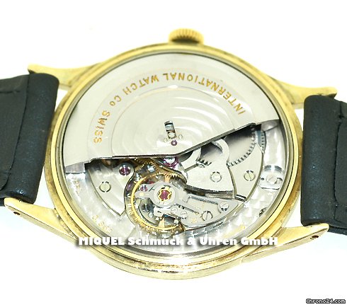 replica IWC Automatik mit Pellaton-Aufzug Gelbgold und Edelstahlboden (gebraucht) WATCHES 1