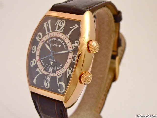 Franck Muller Casablanca, Big Ben, Alarm, GMT, 18k Rose Gold WATCHES 2
