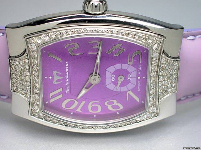 Technomarine "Lady Square" Edelstahl mit Diamantbesatz WATCHES 2