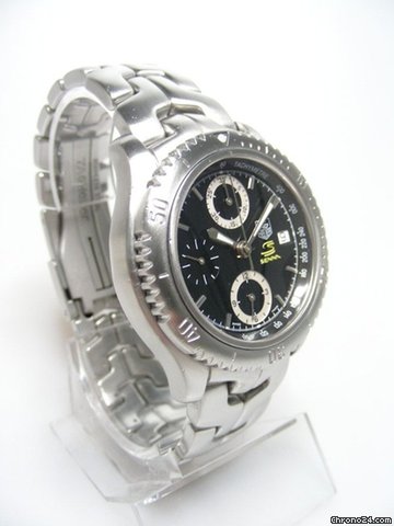 replica TAG Heuer Senna chronographe limited edition 4000 pieces full steel/complet acier WATCHES 1