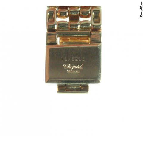 Chopard Damenuhr 750er Gelbgold, Brillantl¨¹nette mit 24 Diamanten WATCHES 2