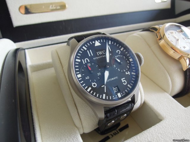 IWC BARTORELLI IWC PILOT TITANIUM + LANGE 1 PINK GOLD + AP BLACK WATCHES 2