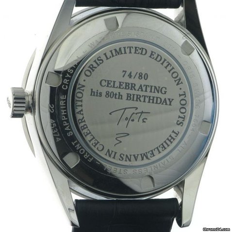 Oris JAZZ COLLECTION "TOOTS THIELEMANS"-LIMITED EDITION WATCHES 2