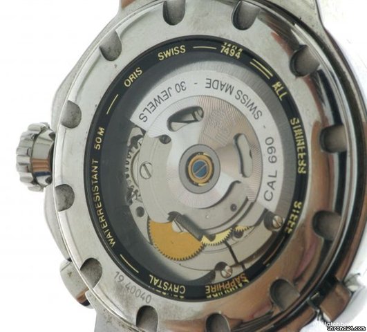 Oris FULL STEEL IN BOX WITH ALL WARRANTY PAPERS. WATCHES 2
