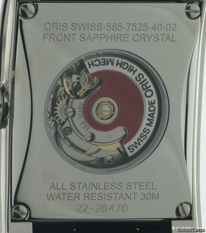 Oris MILES RECTANGULAR DAY/DATE WATCHES 2