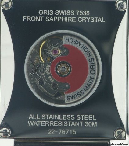 Oris MILES RECTANGULAR DAY/DATE WATCHES 2